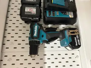 Makita Drill DDF485 Holder for Skadis