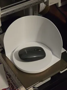 Mini Photobox + Turntable with 3D-printed bearings