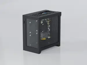 Raspberry Pi 5 PC Case, Acrylic Pannels, NVME Support