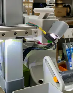 Bambu Lab A1 Camera Relocator BiQu Panda LED Strip Capable