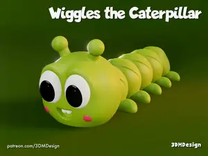 Wiggles the Articulated Caterpillar