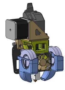 5015 Fans for Vyron Direct Drive Printhead