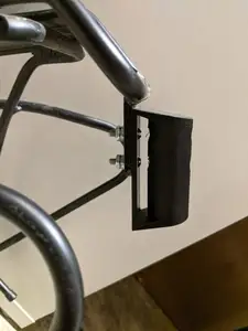 Bicycle Rack Light Mount Adapter for straight/vertical tabs