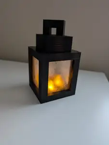 Minecraft Lantern - Bigger with 3x Tea Lights