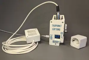 Case for dew point ventilation with seeed xiao esp32c6 and DHT22