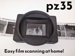 pz35 - Easy film scanning at home! DSLR/Mirrorless