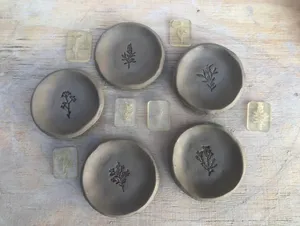 Polymer/Ceramic Clay Stamps