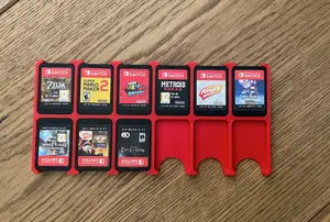 Nintendo Switch Carts Holder (6 or 12 Games)