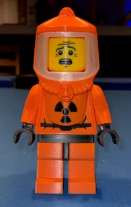 Hazmat Guy Brick MegaFigure (5:1 Scale)