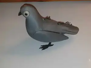 Pigeon Clutch Bag