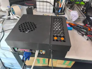 Mini Home Server Case for Micro-ATX / ASUS P5KPL-CM (Ender 3 Printable)