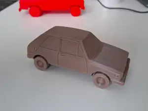 GOLF MK1 1974 Print in place no supports toy car at 1:43