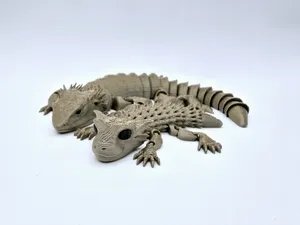 Pocket Pet Bearded Dragon Keychain