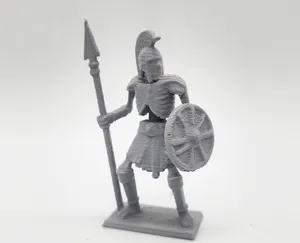 Skeleton Spearman Warrior Miniature