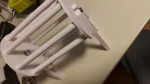Hairclip holder, rotating
