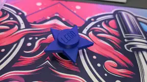 Pointed Lego Stud Star For Lego Wreath