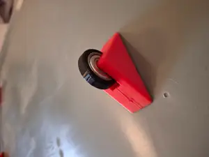 Storage box roller wheels
