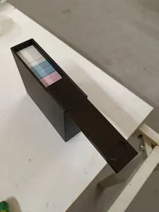Slide box for 30*100 mm content