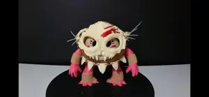 Kotu the Kakamora from Moana 2 - Using a real coconut!