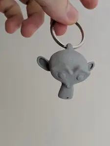 Suzanne Key Chain (Blender Monkey)