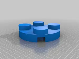 Base for Large Brick Flower