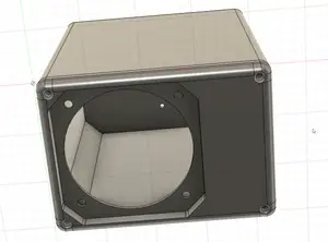 Speaker housing 2.5" for YAESU 991A or 991