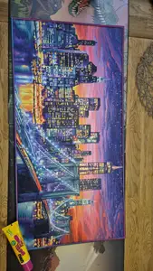 Maßgefertigter Bilderrahmen für Malen-nach-Zahlen-Bilder (80 x 40 cm)