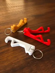 Phone Stand Keychain - Print in Place