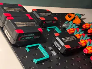 Metabo CAS 18V Skadis Sliding Wall Mount
