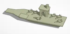 aircraft carrier benchy with planes