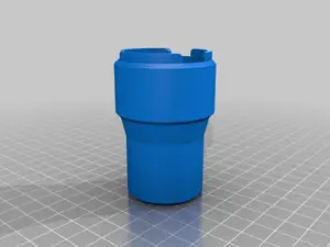 Parametrized Festool locking vacuum hose adapter