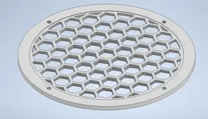 Speaker grill 6.5 honeycomb