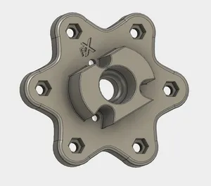 RamjetX Logitech G25/G27/G29 70mm Hub Adaptor Kit (Updated June 2019)