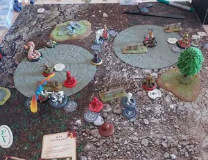 Round Cobblestone Objective Zone