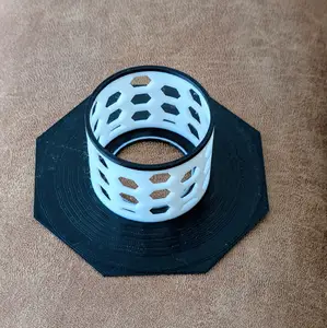 Energy drink can holder (⌀ 54 mm) for bed/sofa (prevent accidental spill)