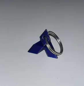 Mitsubishi 3D logo keychain