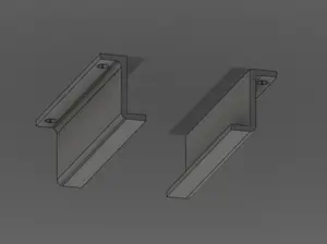 Under-Desk Mount for FX-Audio DAC-X6 | Universal Parametric Bracket (F3D File Included)