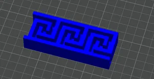 Greek Key Stamp for Ceramics