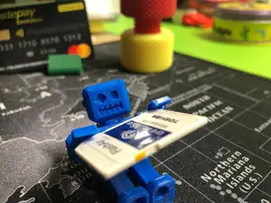 Robot keychain