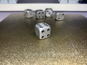 Dice 16mm Rounded Corners (6 Sides)