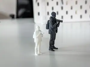 Miniature Photographer/Tourist for your Diorama