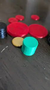 D&D (DND) Magnet Bases for Minis Tiny through Gargantuan