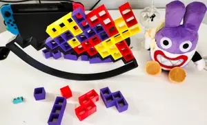 Large Balance Puzzle Tetris inspired NES game toy table