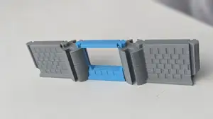 3D Snap Walls for D&D - Hallway