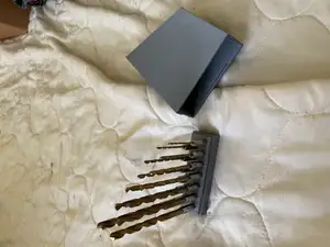 Drill bit Case for Harbor freight Titanium Hex Shank Drill Bit Set, 13 Pc.