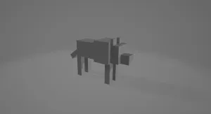 Minecraft wolf