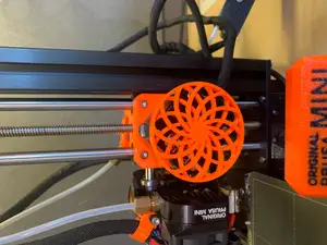 Prusa Mini X-Axis Optical Illusion Visualizer Indicator