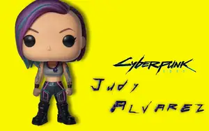 Judy Álvarez Cyberpunk 2077 Funko Chooms
