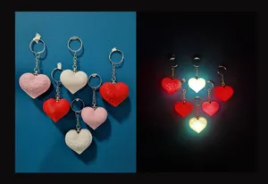 Heart Keychain, Lithophany