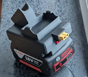 DIY Makita Bosch 18V Battery Holder Receptacle Socket for TS100 and TS101 Soldering Iron XT60